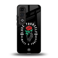 love yourself back phone cover | glass case for oneplus nord ce 4