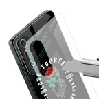 love yourself back phone cover | glass case for oneplus nord ce 4