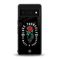 love yourself back phone cover | glass case for google pixel 6 pro