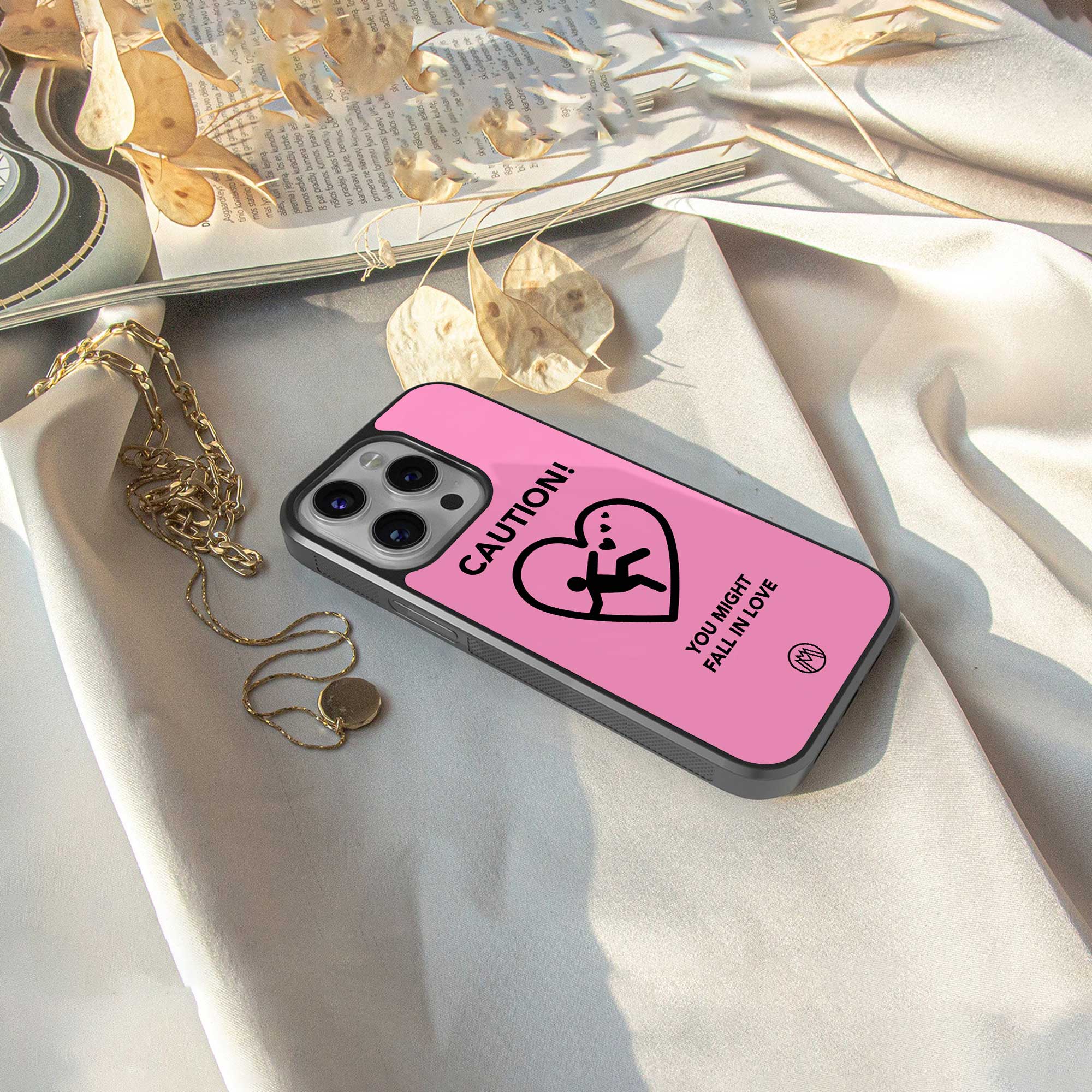 love ahead back phone cover | glass case for nothing phone 2