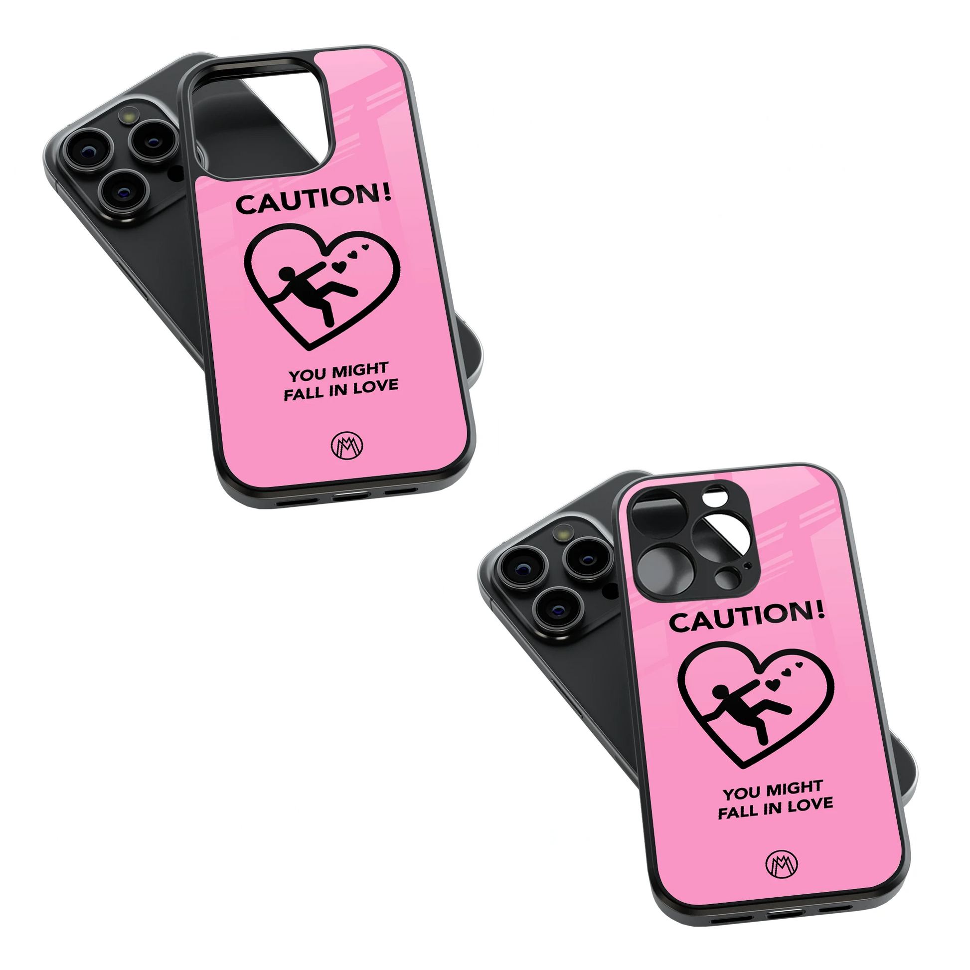 Trendy Glass Back Mobile Case for iPhone, Samsung, Redmi, OnePlus, Google Pixel, Motorola