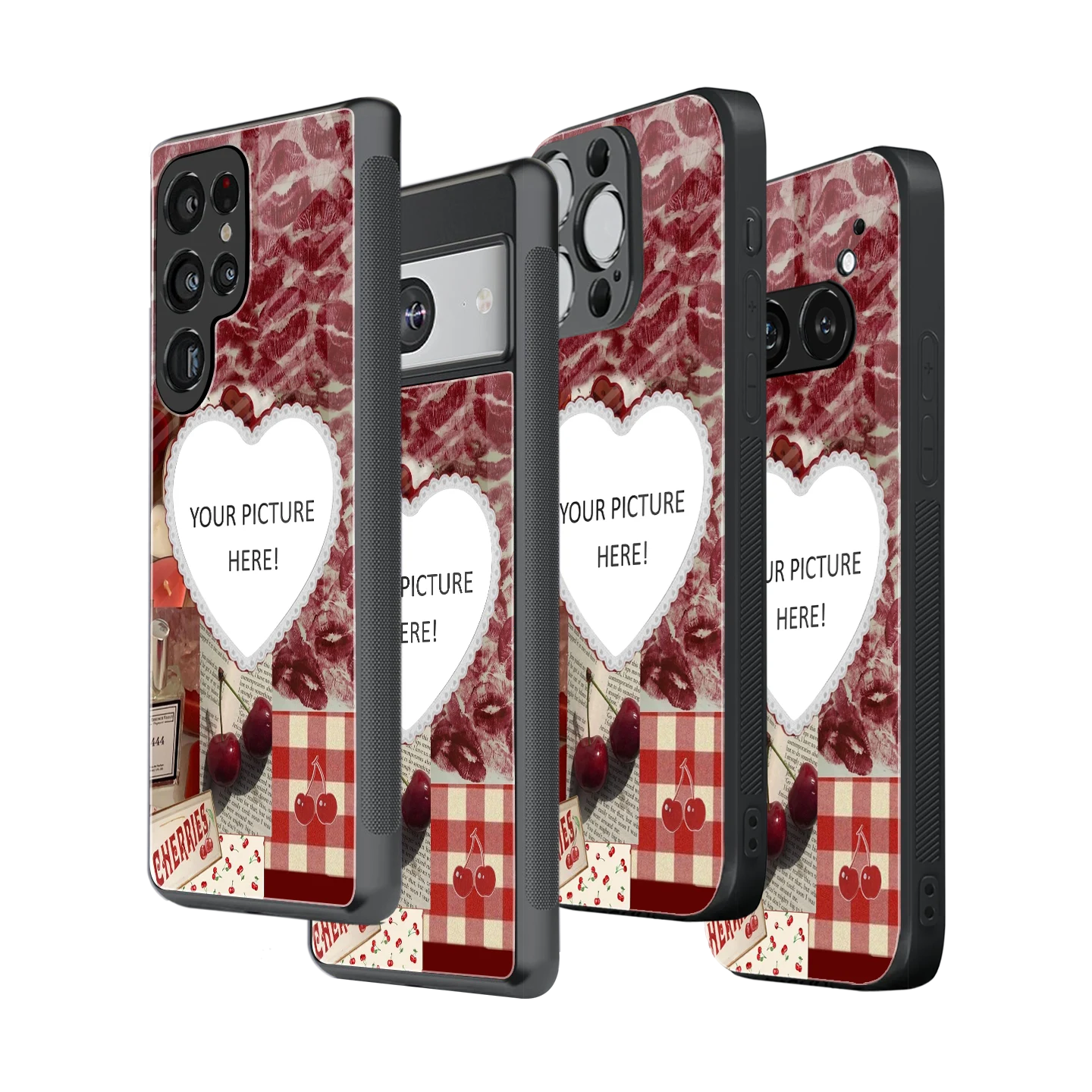 Polaroid Personalised Glass Phone Case