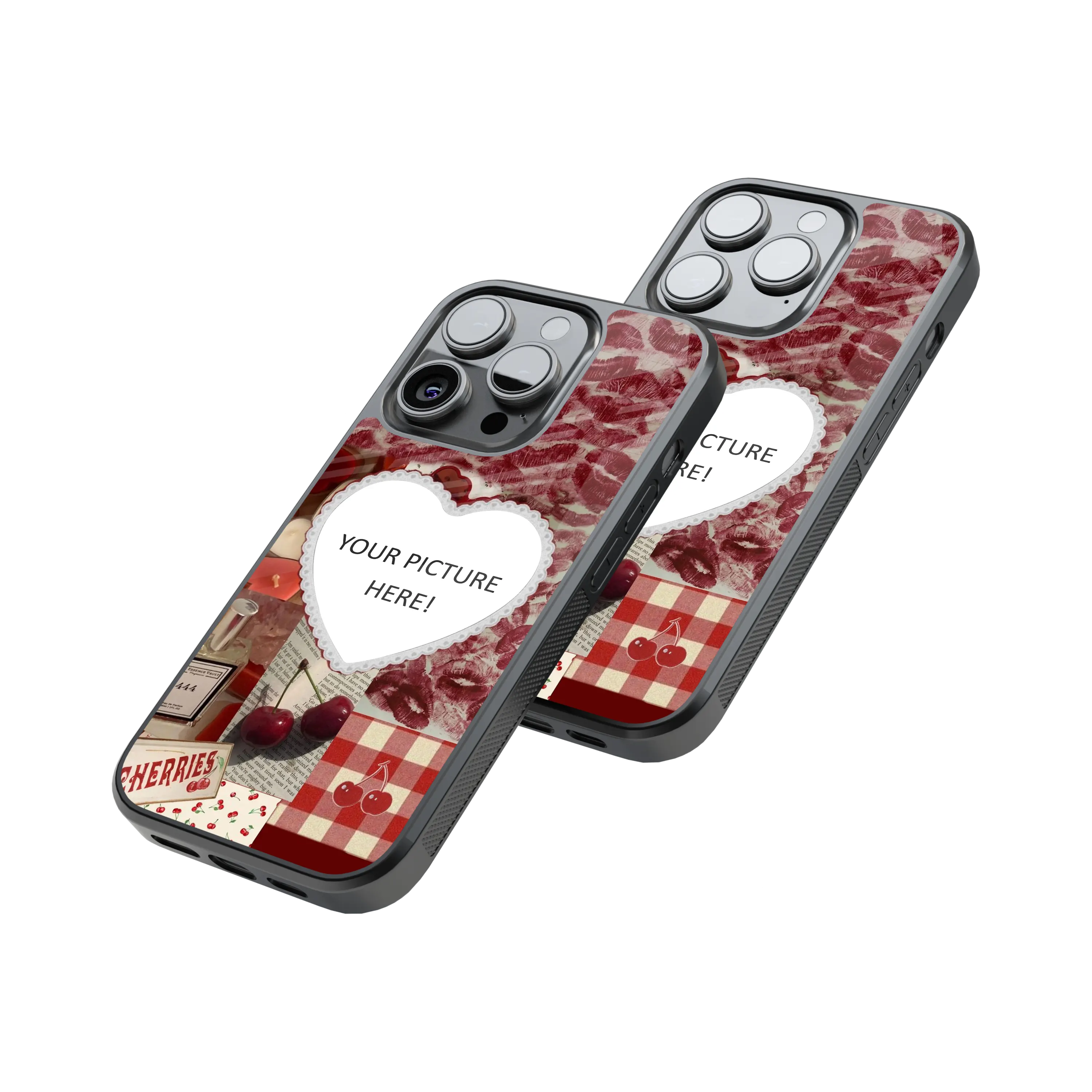 Polaroid Personalised Glass Phone Case