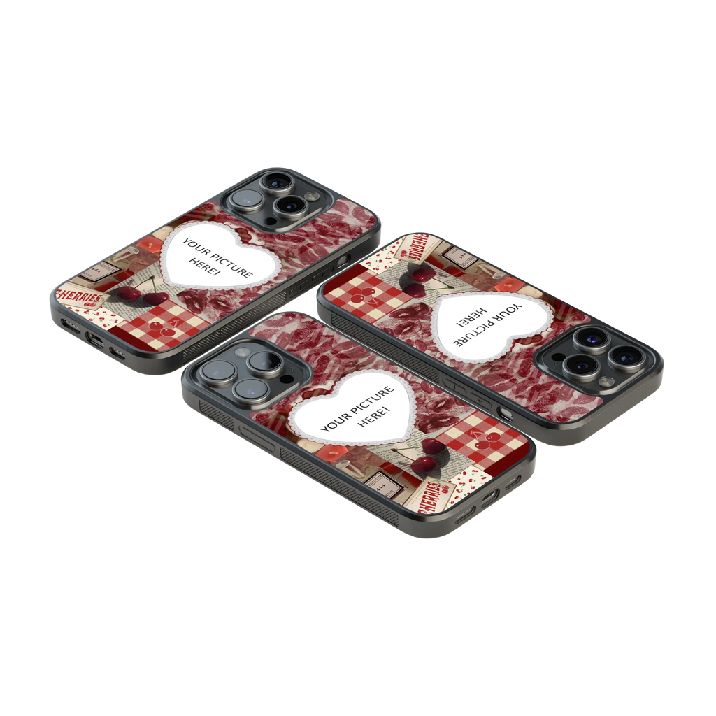 Polaroid Personalised Glass Phone Case