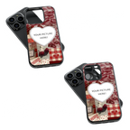 Polaroid Personalised Glass Phone Case