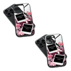 Polaroid Personalised Glass Phone Case