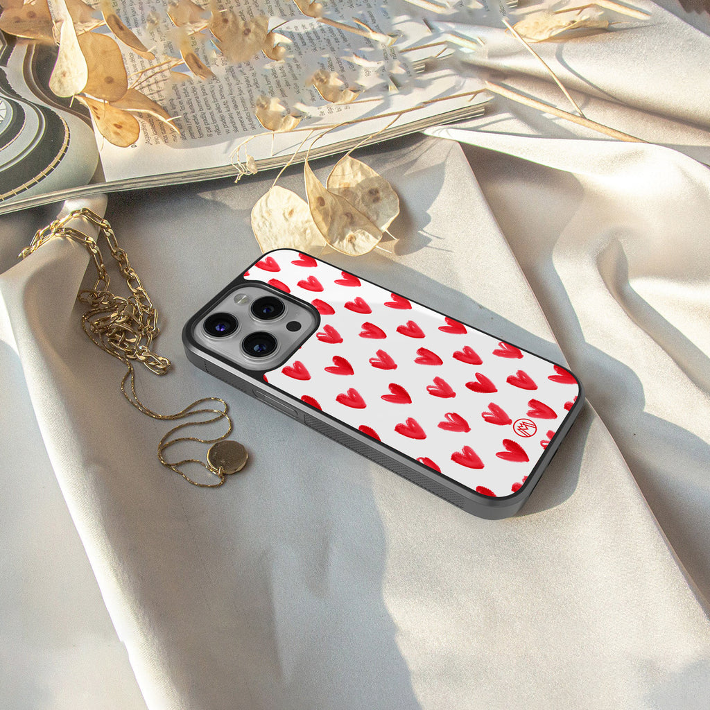 love is love back phone cover | glass case for iphone 16 pro