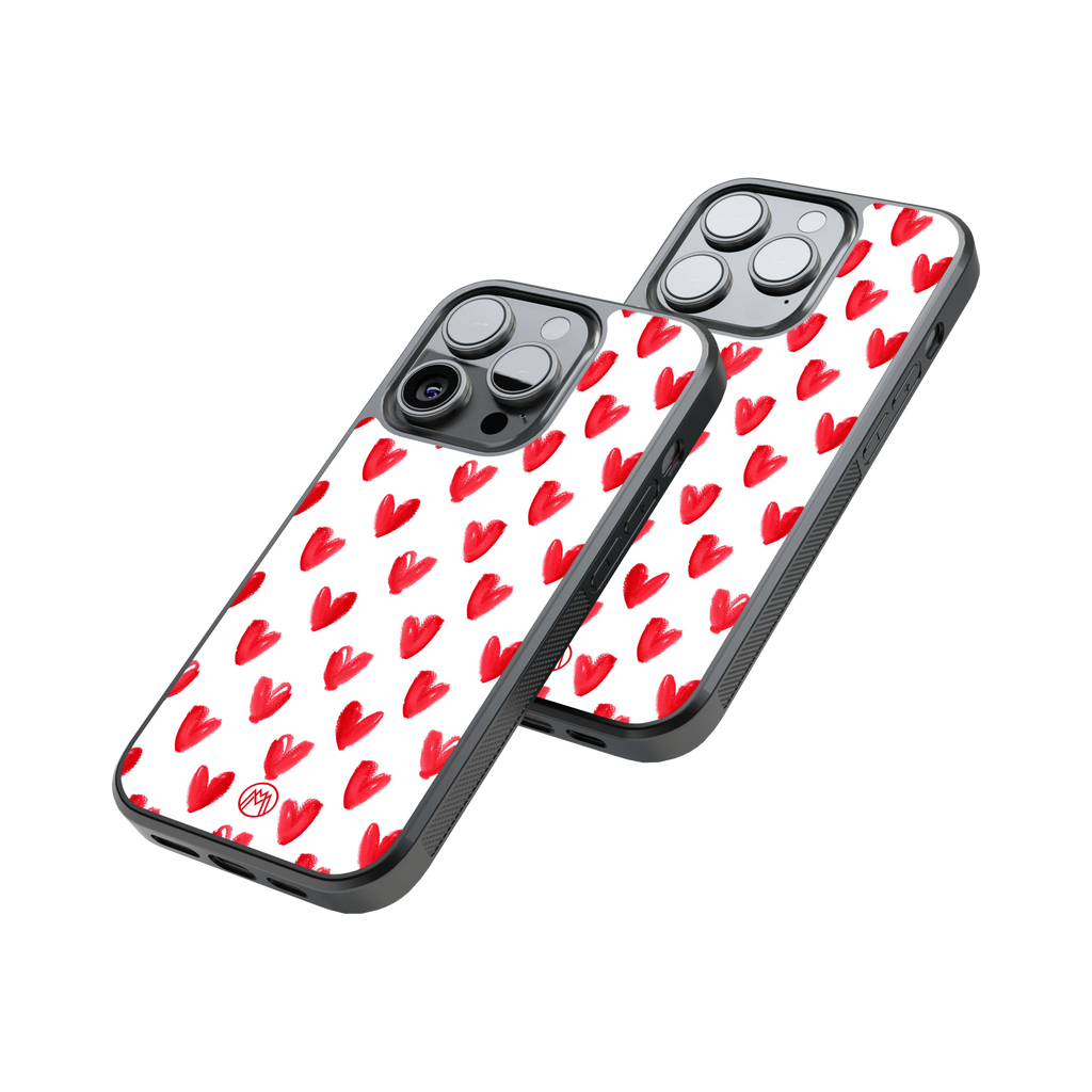 Protective Glass Back Phone Case Compatible with iPhone, Samsung, OnePlus, Pixel & More