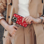 love is love red edition back phone cover | glass case for iphone 13 pro