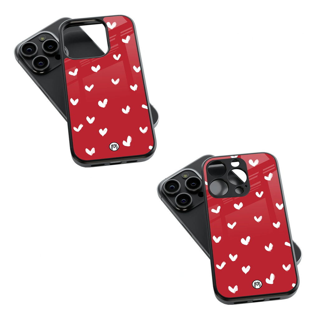 Trendy Glass Back Mobile Case for iPhone, Samsung, Redmi, OnePlus, Google Pixel, Motorola