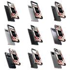 Polaroid Personalised Glass Phone Case