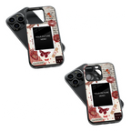 Polaroid Personalised Glass Phone Case