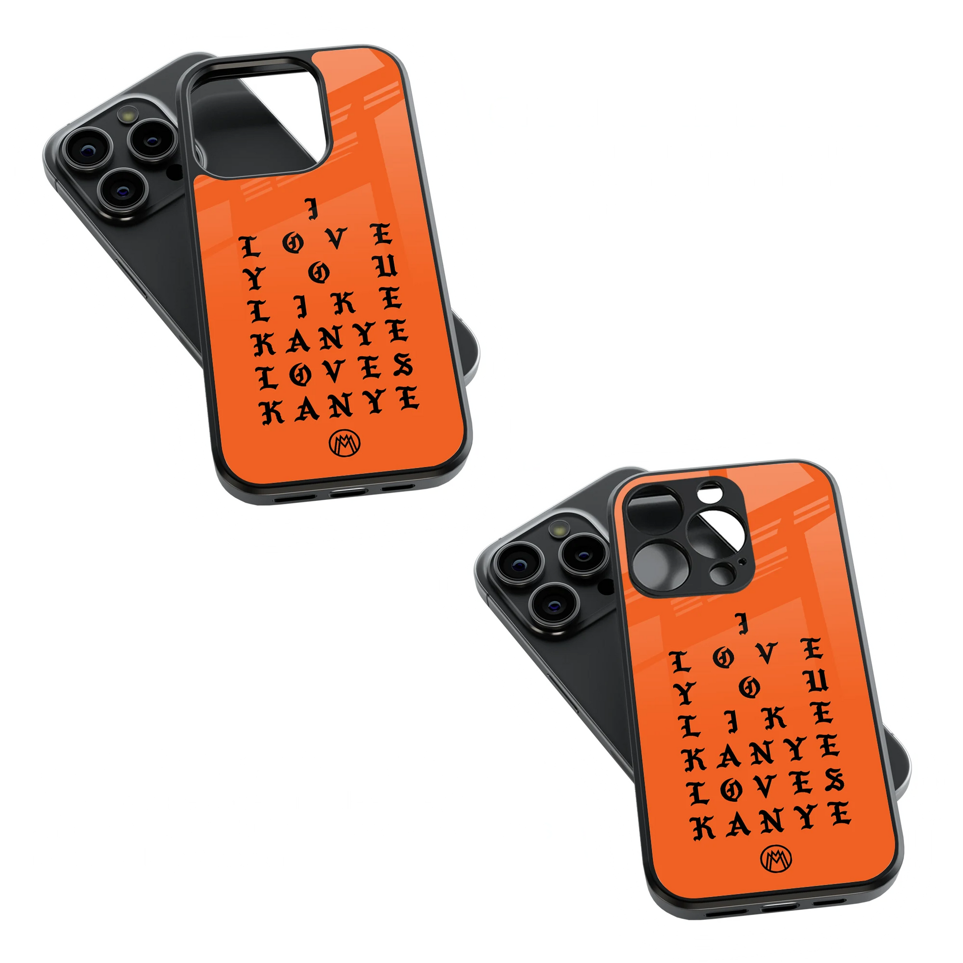 Trendy Glass Back Mobile Case for iPhone, Samsung, Redmi, OnePlus, Google Pixel, Motorola