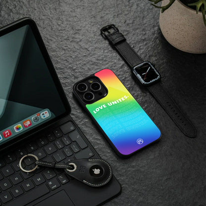 love unites back phone cover | glass case for google pixel 9 pro