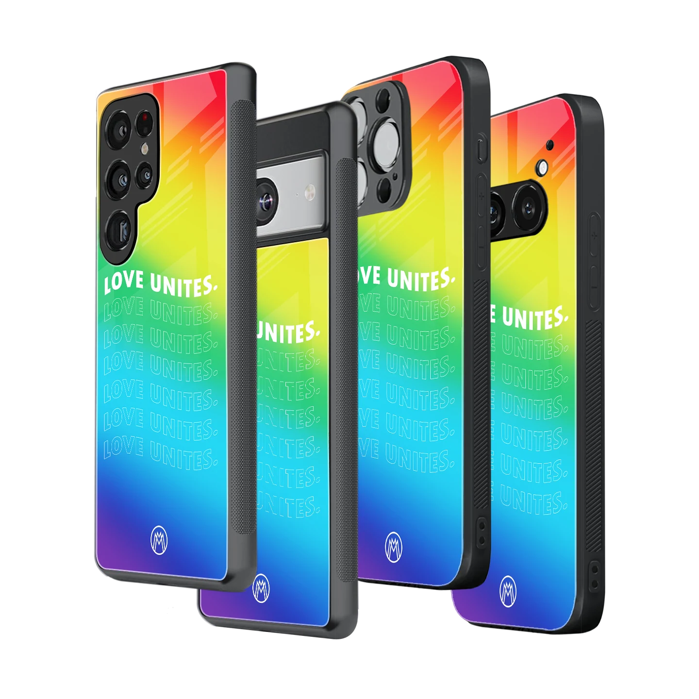 Stylish Glass Back Case for All Smartphones – iPhone, Samsung, OnePlus, Pixel, Redmi, Oppo, Vivo, Motorola