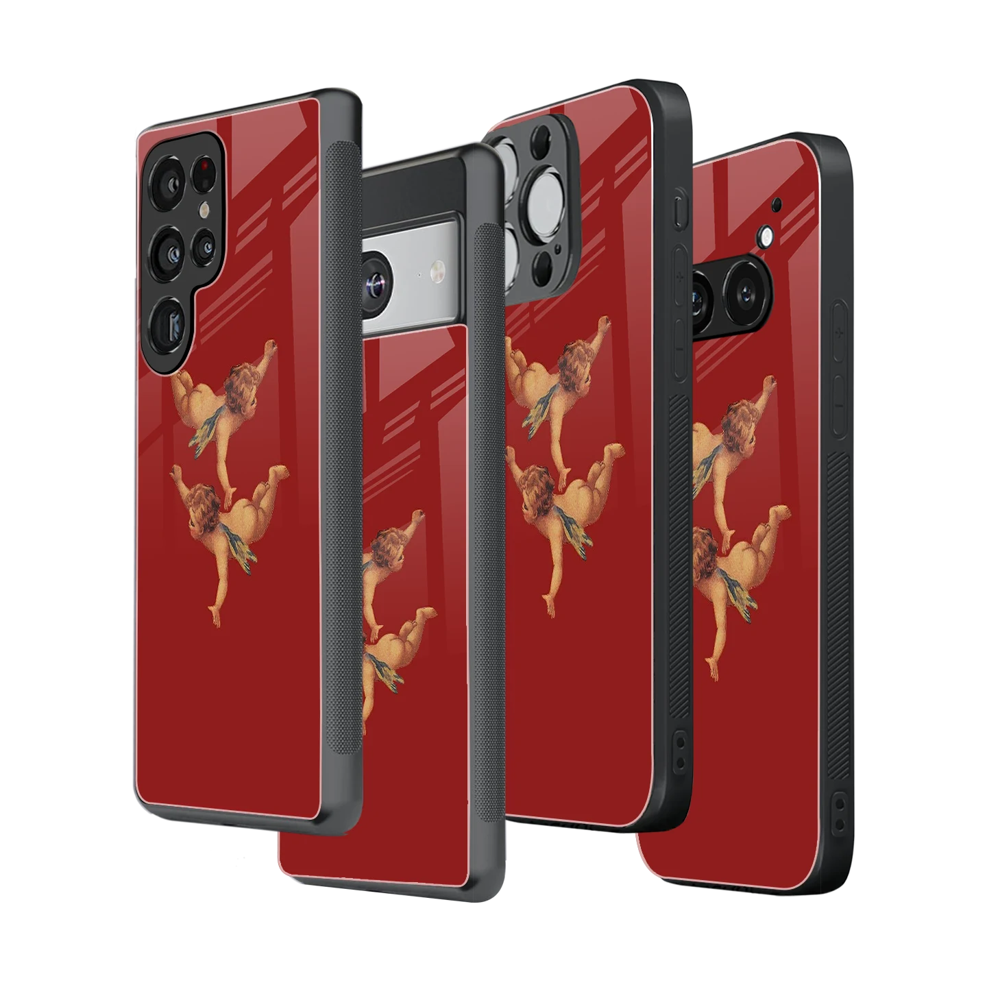 Stylish Glass Back Case for All Smartphones iPhone, Samsung, OnePlus, Pixel, Redmi, Oppo, Vivo, Motorola
