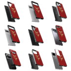 Durable Glass Back Mobile Case for iPhone, Samsung, OnePlus, Google Pixel, Redmi, Vivo, Oppo