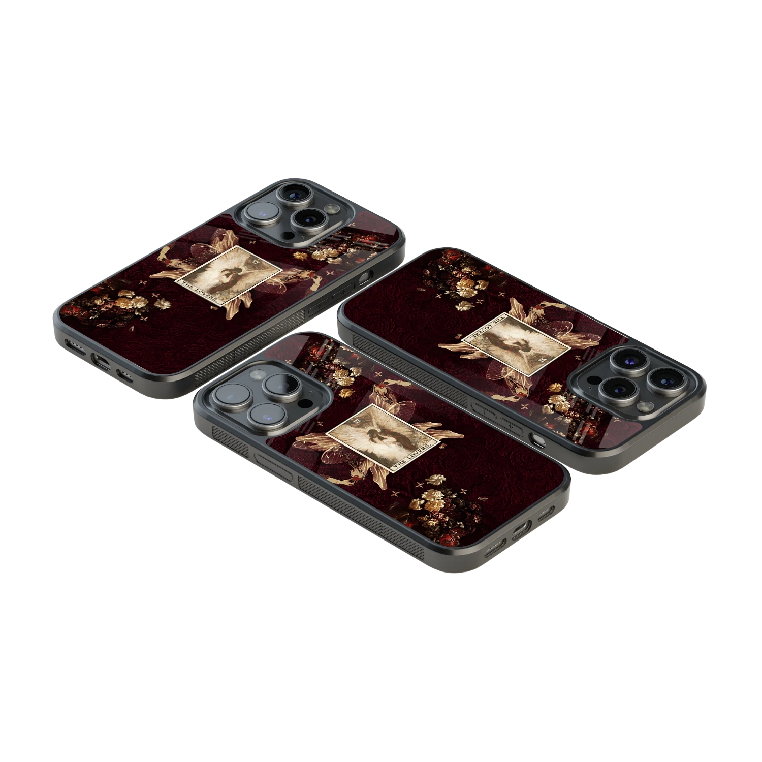 Luxury Glass Back Mobile Cover for iPhone, Samsung Galaxy, OnePlus, Pixel, Redmi & More