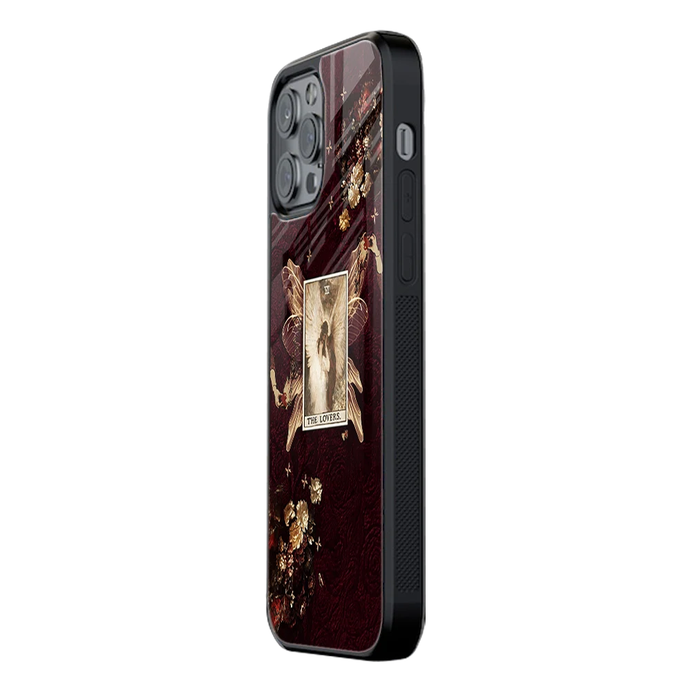 Slim Glass Back Phone Case for Multiple Brands iPhone, Samsung, Redmi, OnePlus, Oppo, Vivo
