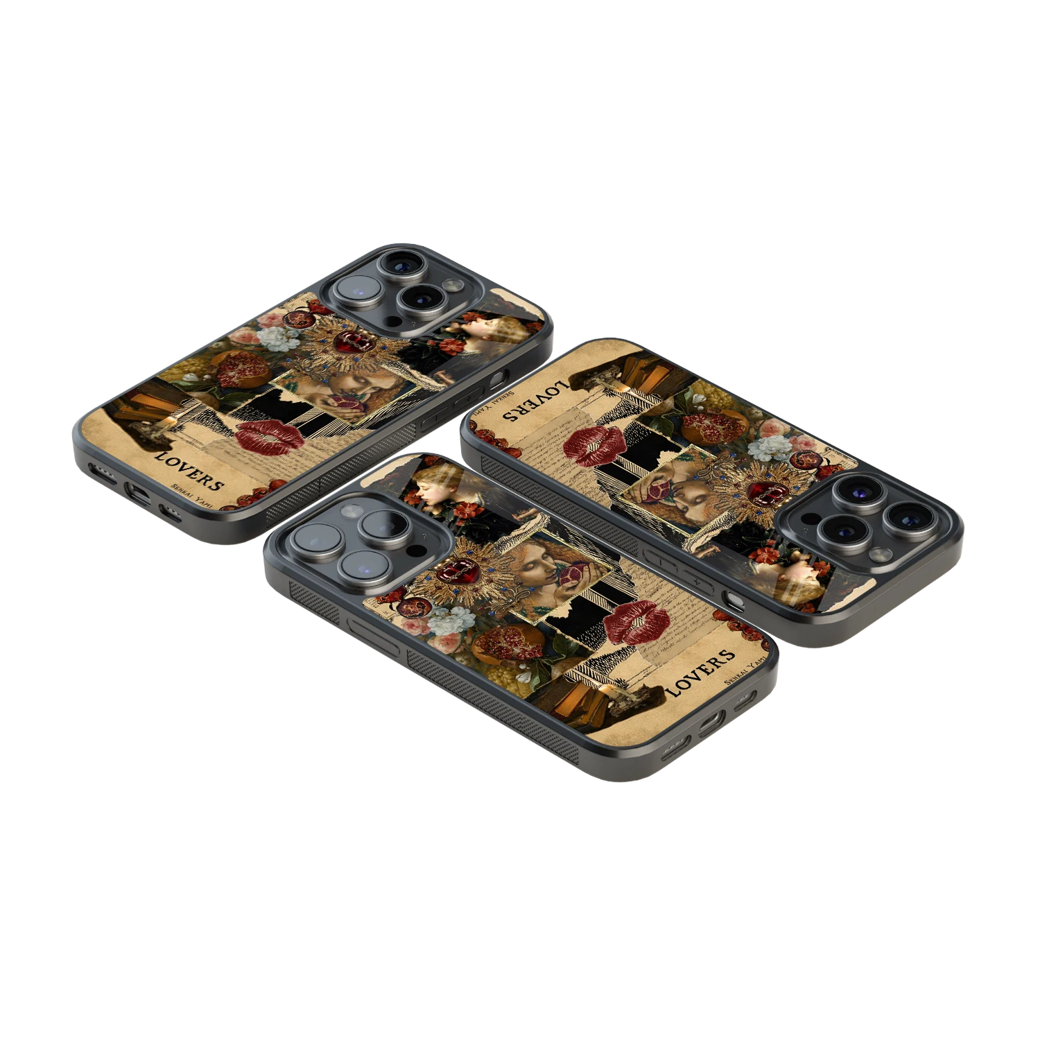 Luxury Glass Back Mobile Cover for iPhone, Samsung Galaxy, OnePlus, Pixel, Redmi & More