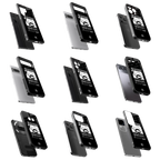 Durable Glass Back Mobile Case for iPhone, Samsung, OnePlus, Google Pixel, Redmi, Vivo, Oppo