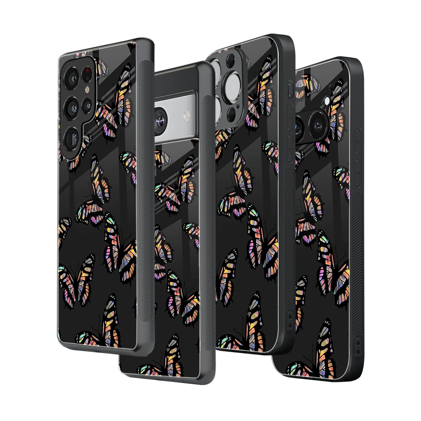 Stylish Glass Back Case for All Smartphones iPhone, Samsung, OnePlus, Pixel, Redmi, Oppo, Vivo, Motorola