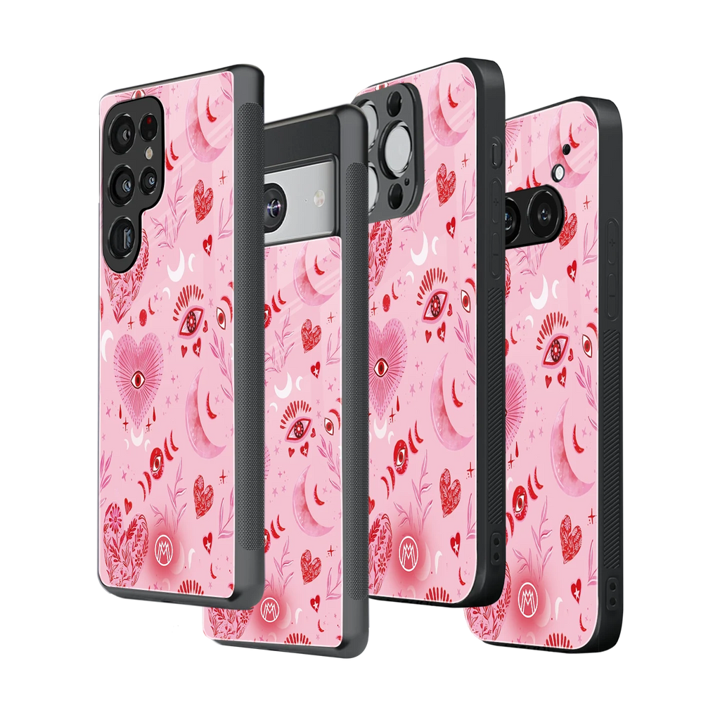 Stylish Glass Back Case for All Smartphones iPhone, Samsung, OnePlus, Pixel, Redmi, Oppo, Vivo, Motorola