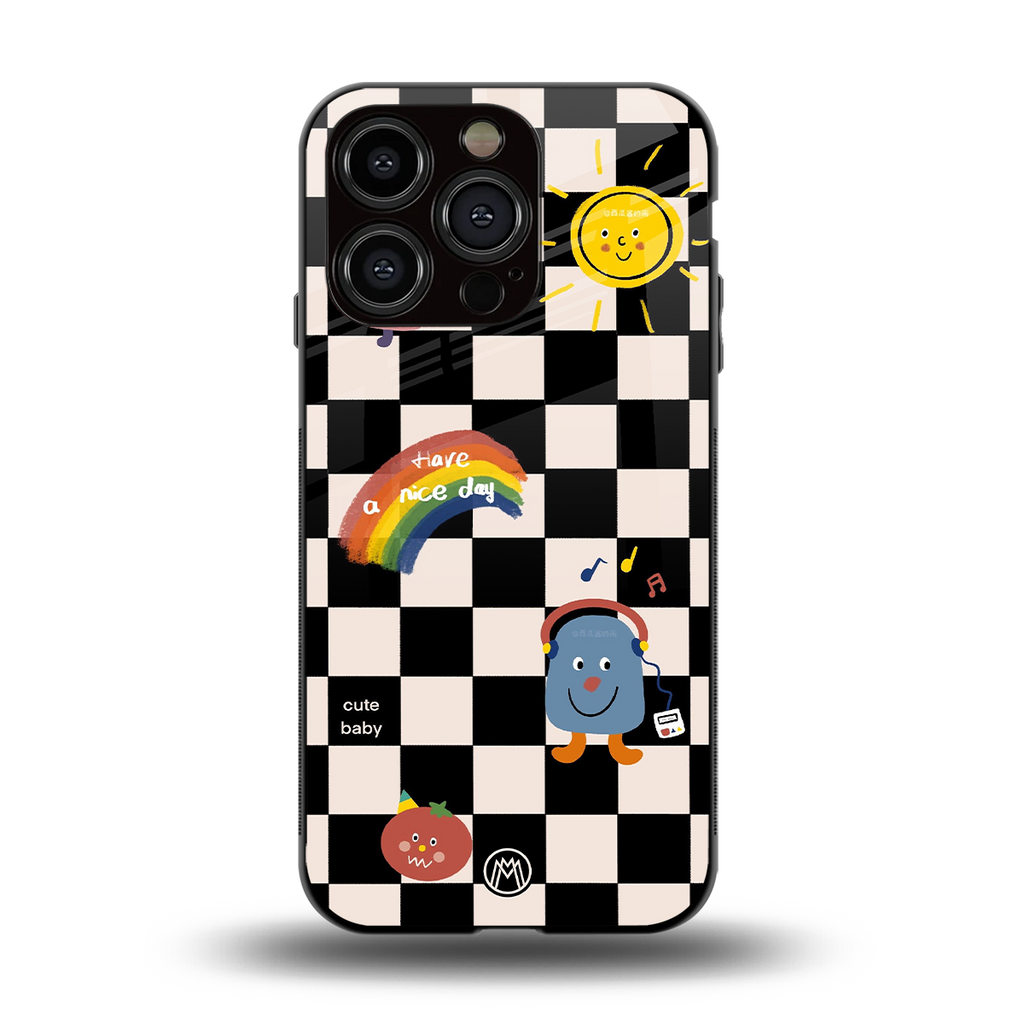 lunch break back phone cover | glass case for iphone 13 pro