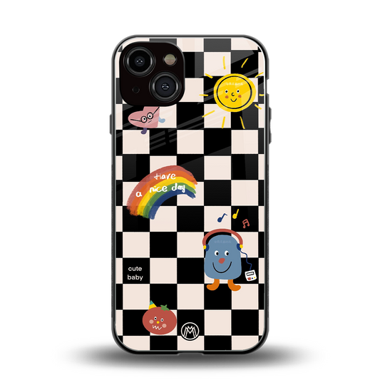 lunch break back phone cover | glass case for iphone 13