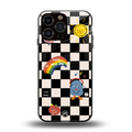 lunch break back phone cover | glass case for iphone 14 pro max