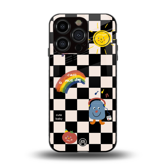 lunch break back phone cover | glass case for iphone 14 pro