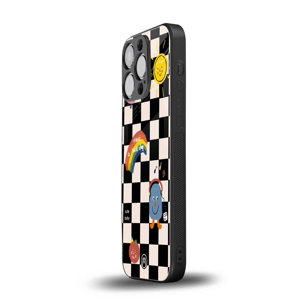 lunch break back phone cover | glass case for iphone 15 pro