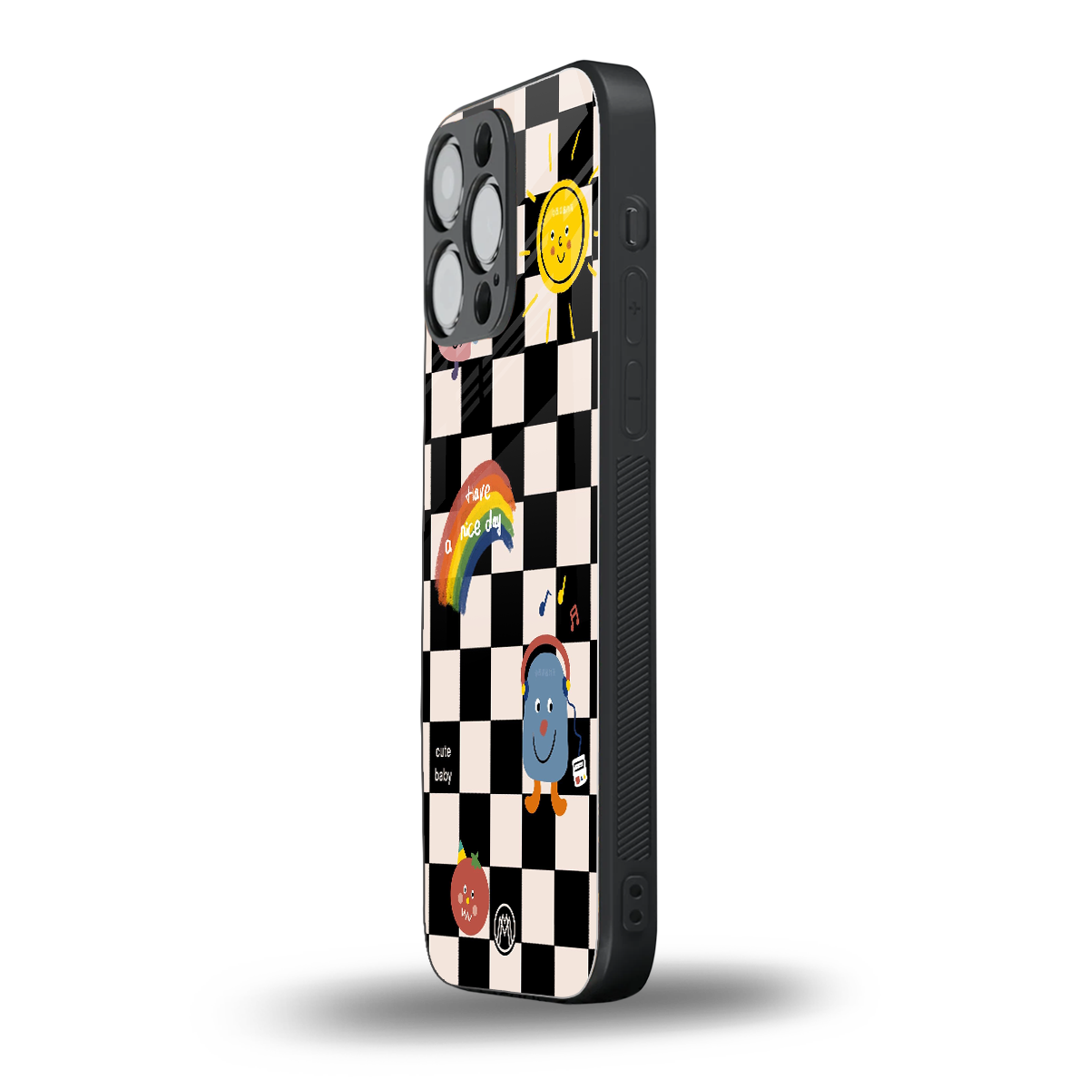 lunch break back phone cover | glass case for iphone 16 pro max