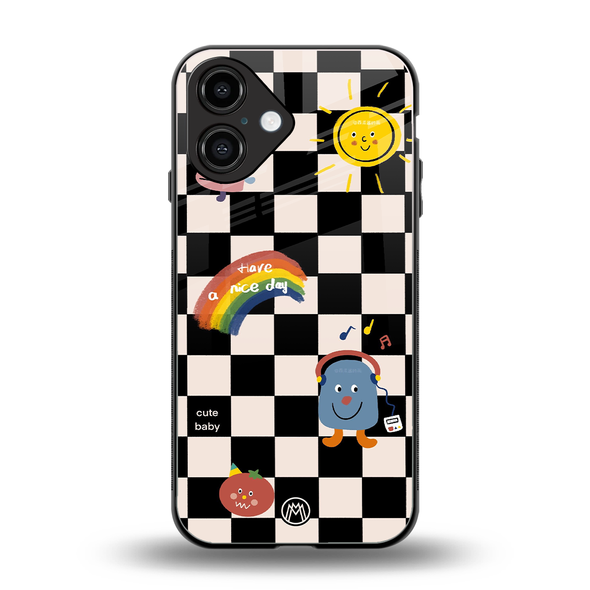 lunch break back phone cover | glass case for iphone 16