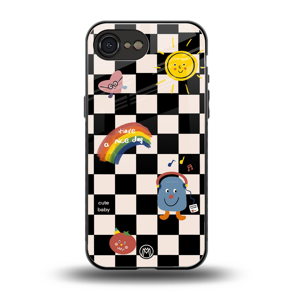 lunch break back phone cover | glass case for iphone 16e