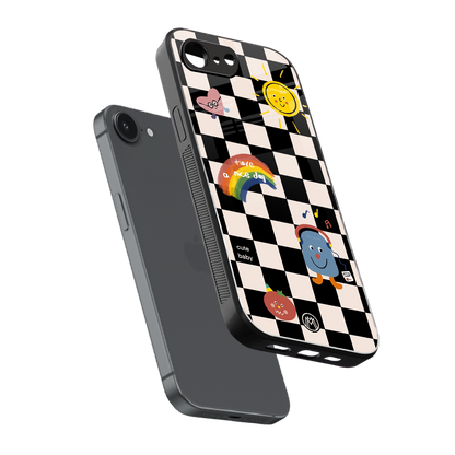 lunch break back phone cover | glass case for iphone 16e