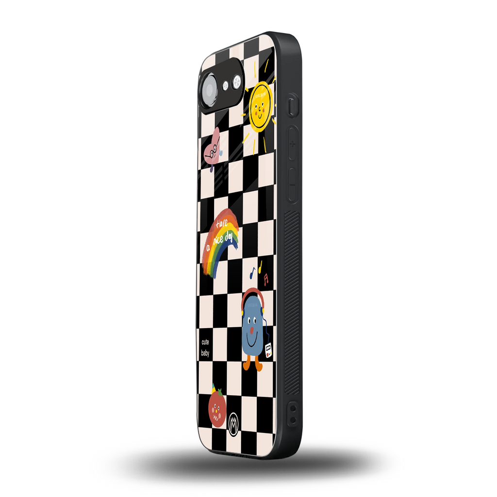 lunch break back phone cover | glass case for iphone 16e