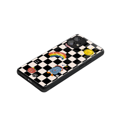 lunch break back phone cover | glass case for nothing phone 1