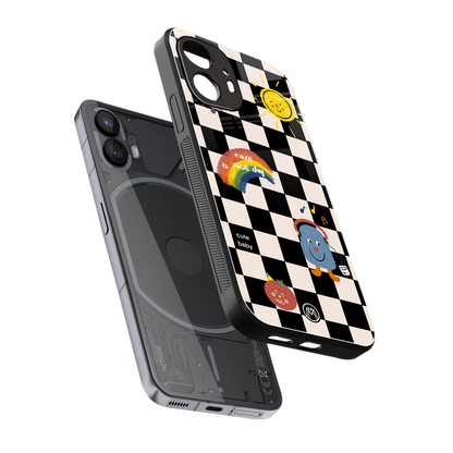 lunch break back phone cover | glass case for nothing phone 2