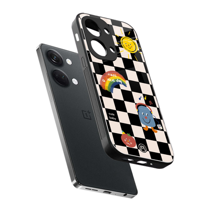 lunch break back phone cover | glass case for oneplus nord 3