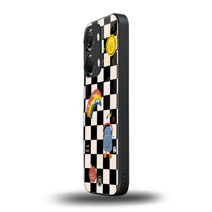 lunch break back phone cover | glass case for oneplus nord 3