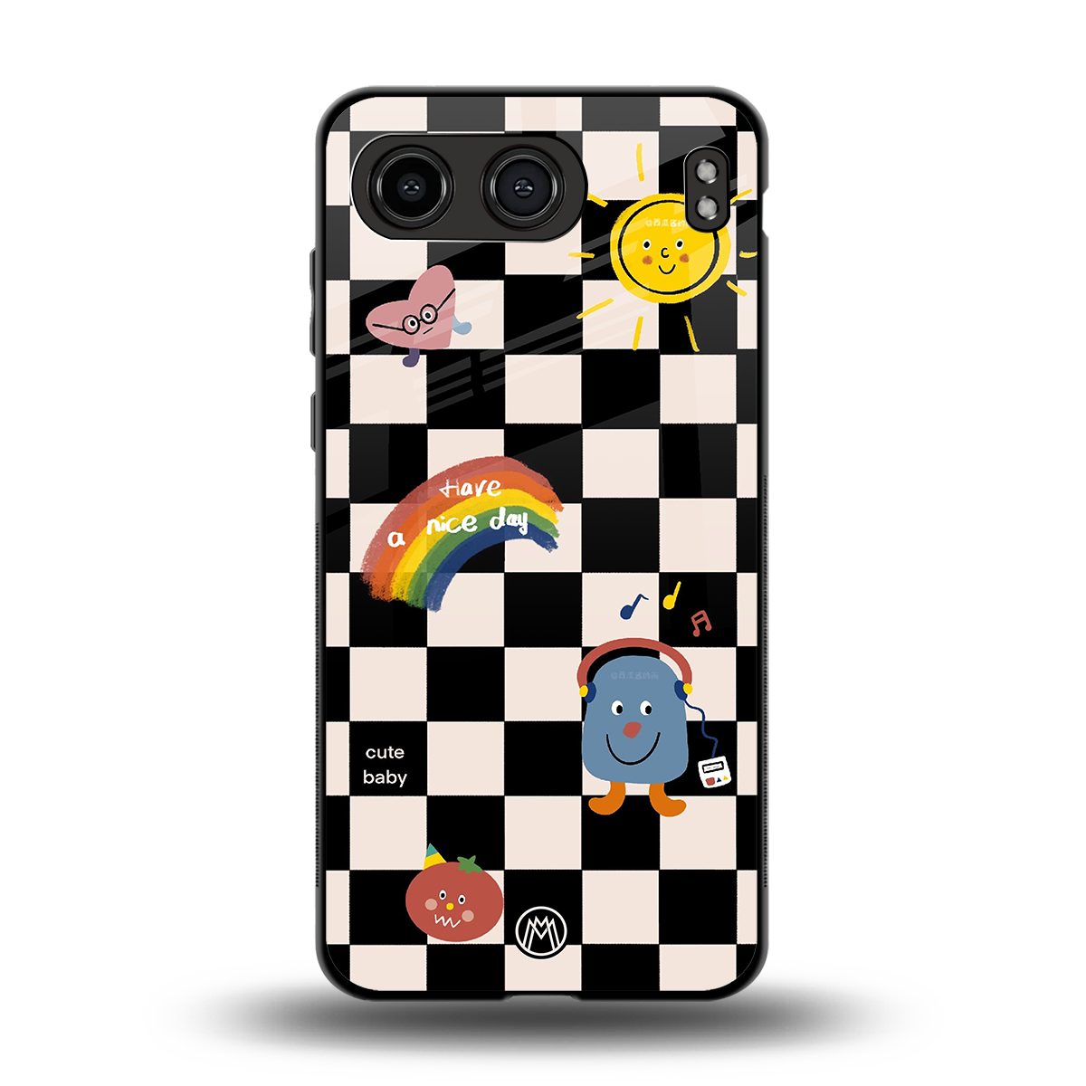 lunch break back phone cover | glass case for oneplus nord 4