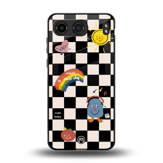 lunch break back phone cover | glass case for oneplus nord 4
