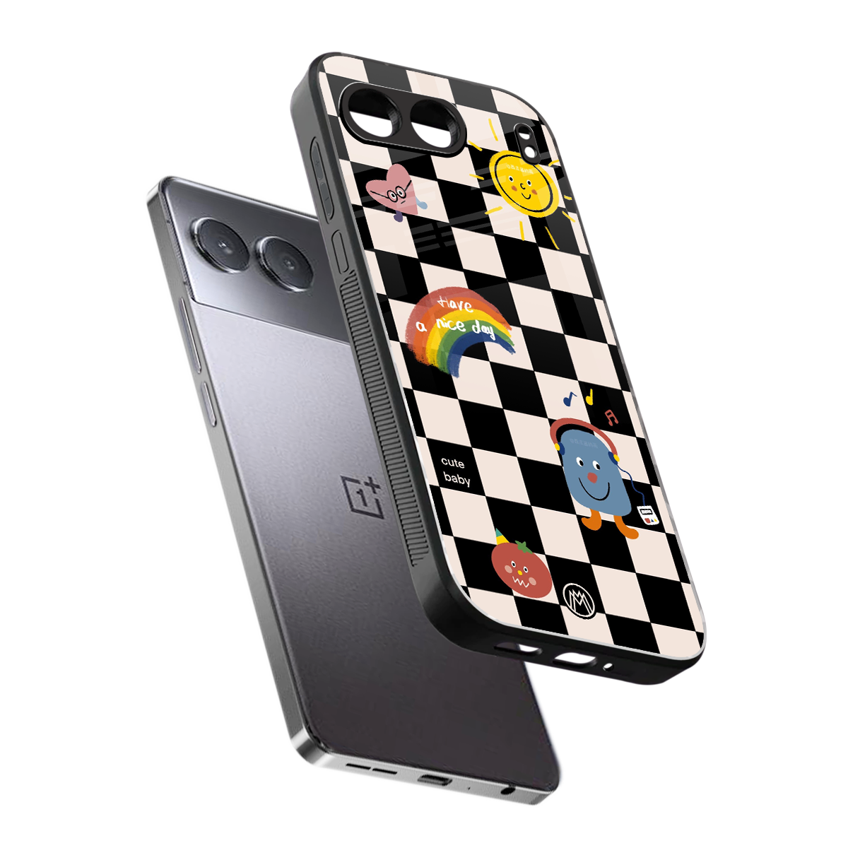 lunch break back phone cover | glass case for oneplus nord 4