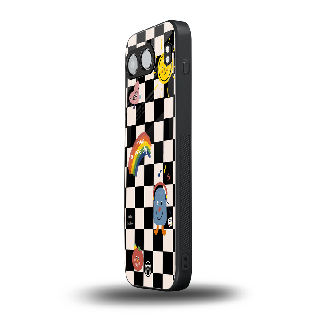 lunch break back phone cover | glass case for oneplus nord 4