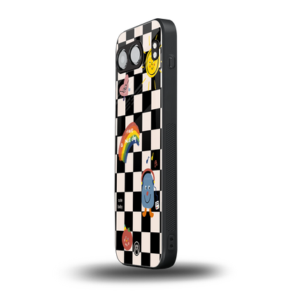 lunch break back phone cover | glass case for oneplus nord 4