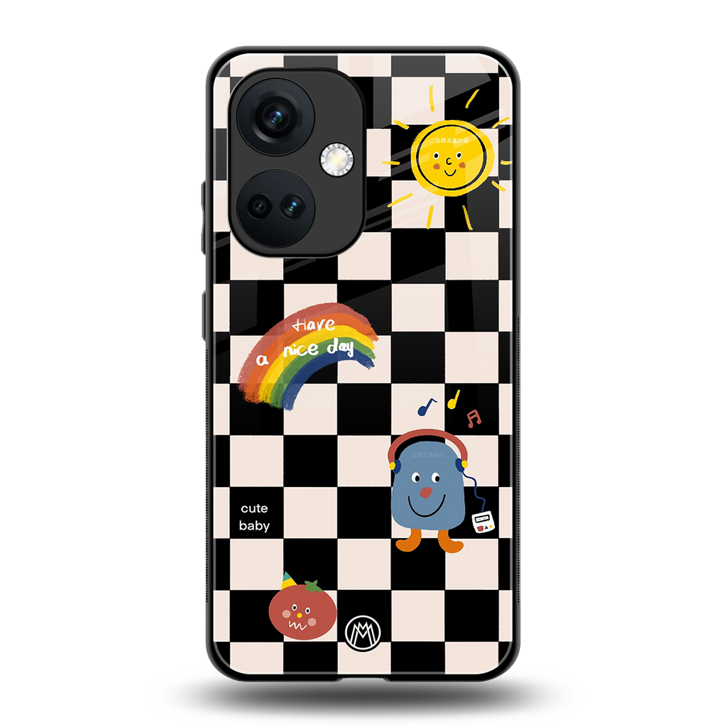 lunch break back phone cover | glass case for oneplus nord ce 3