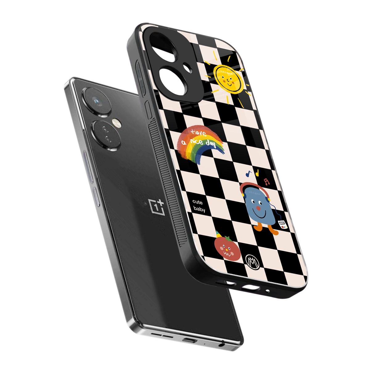 lunch break back phone cover | glass case for oneplus nord ce 3