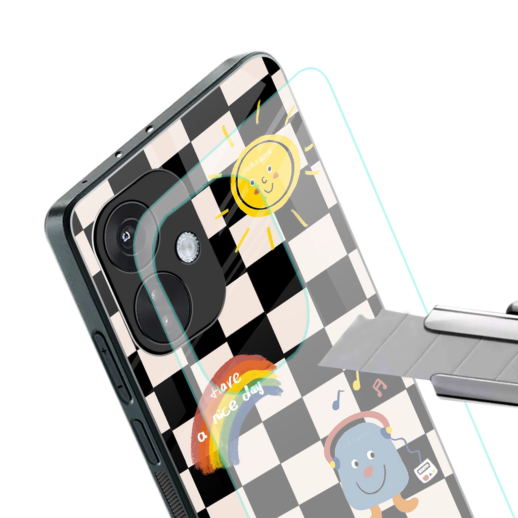 lunch break back phone cover | glass case for oneplus nord ce 3