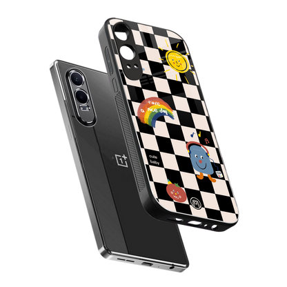 lunch break back phone cover | glass case for oneplus nord ce 4 lite